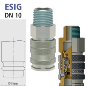 Brze spojke ESIG DN 10 serije