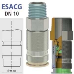 Brze spojke ESACG DN 10 serije