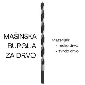 Mašinska burgija za drvo za bušilice/odvrtače